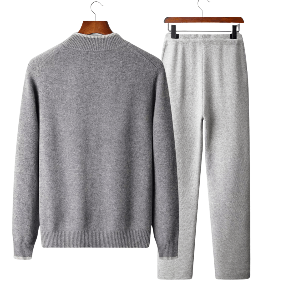 100% MERINO WOOL TWO TONE TRACKSUIT